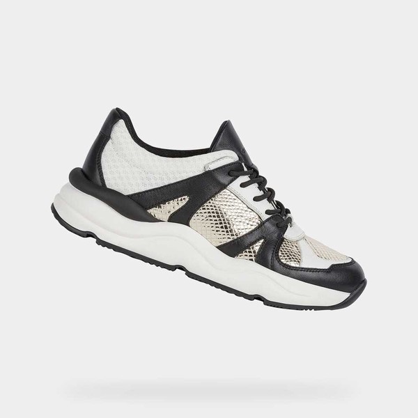 Geox Respira Gold Womens Sneakers SS20.7WQ1187